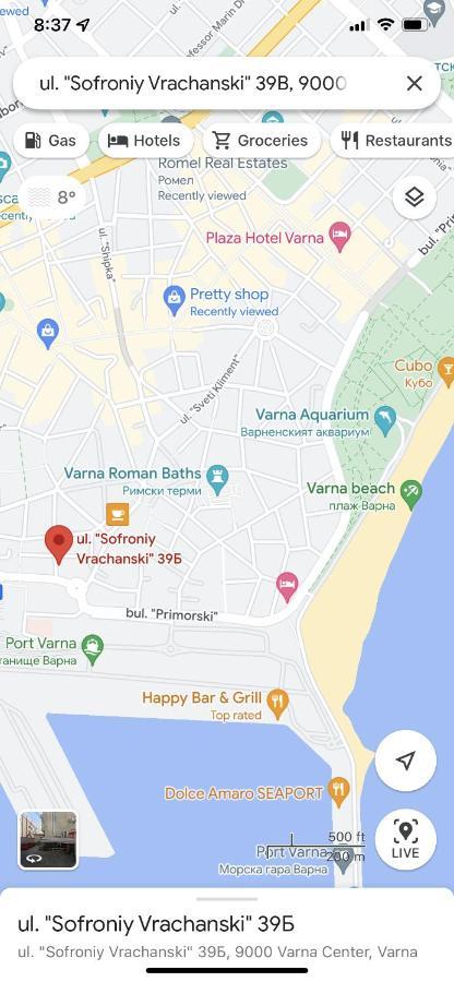 New Luxury Furnished Apartment - Beach, Varna Center & Fast Wi-Fi Ngoại thất bức ảnh