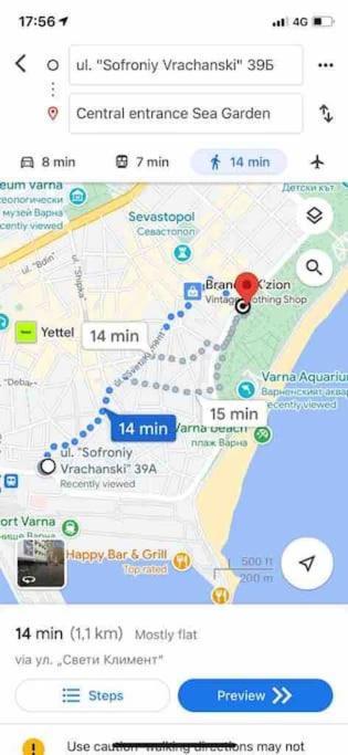 New Luxury Furnished Apartment - Beach, Varna Center & Fast Wi-Fi Ngoại thất bức ảnh